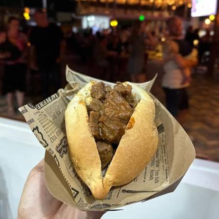 Caribbean Snack with Baguette